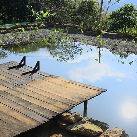 La Pacha Hostel Barichara Bagian luar foto