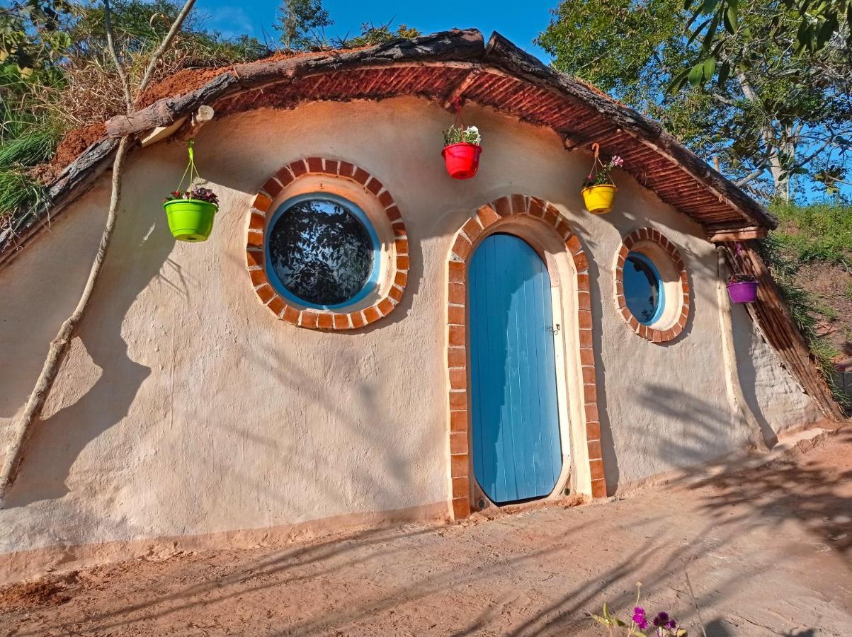 La Pacha Hostel Barichara Bagian luar foto