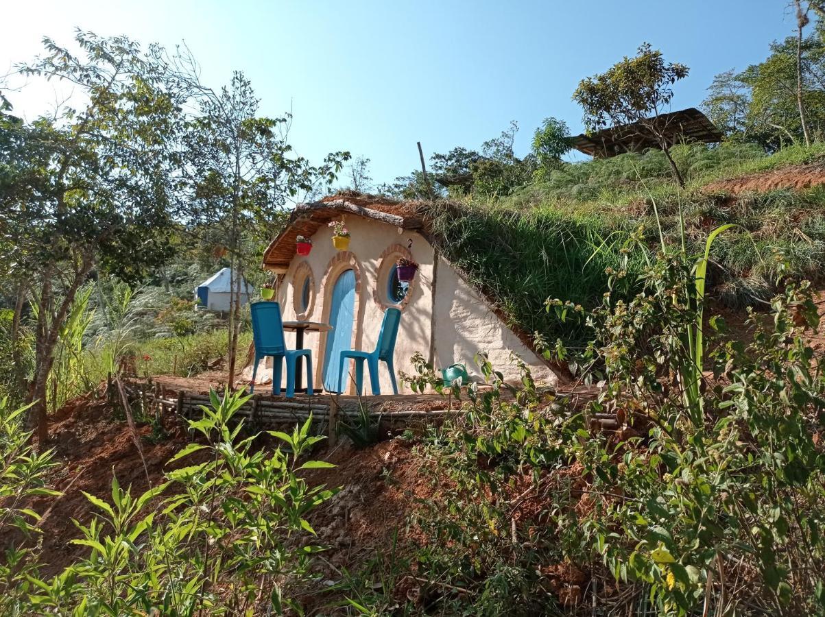 La Pacha Hostel Barichara Bagian luar foto