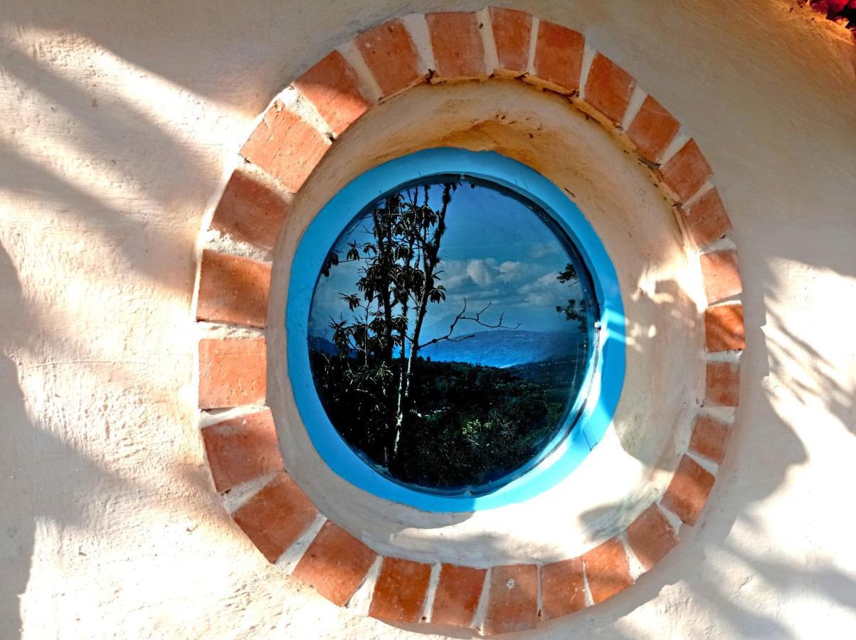 La Pacha Hostel Barichara Bagian luar foto