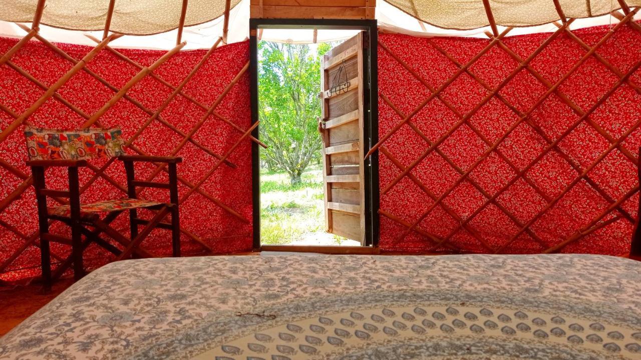 La Pacha Hostel Barichara Bagian luar foto