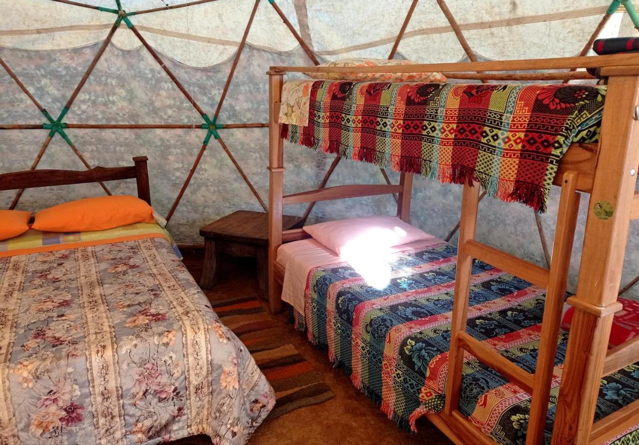 La Pacha Hostel Barichara Bagian luar foto