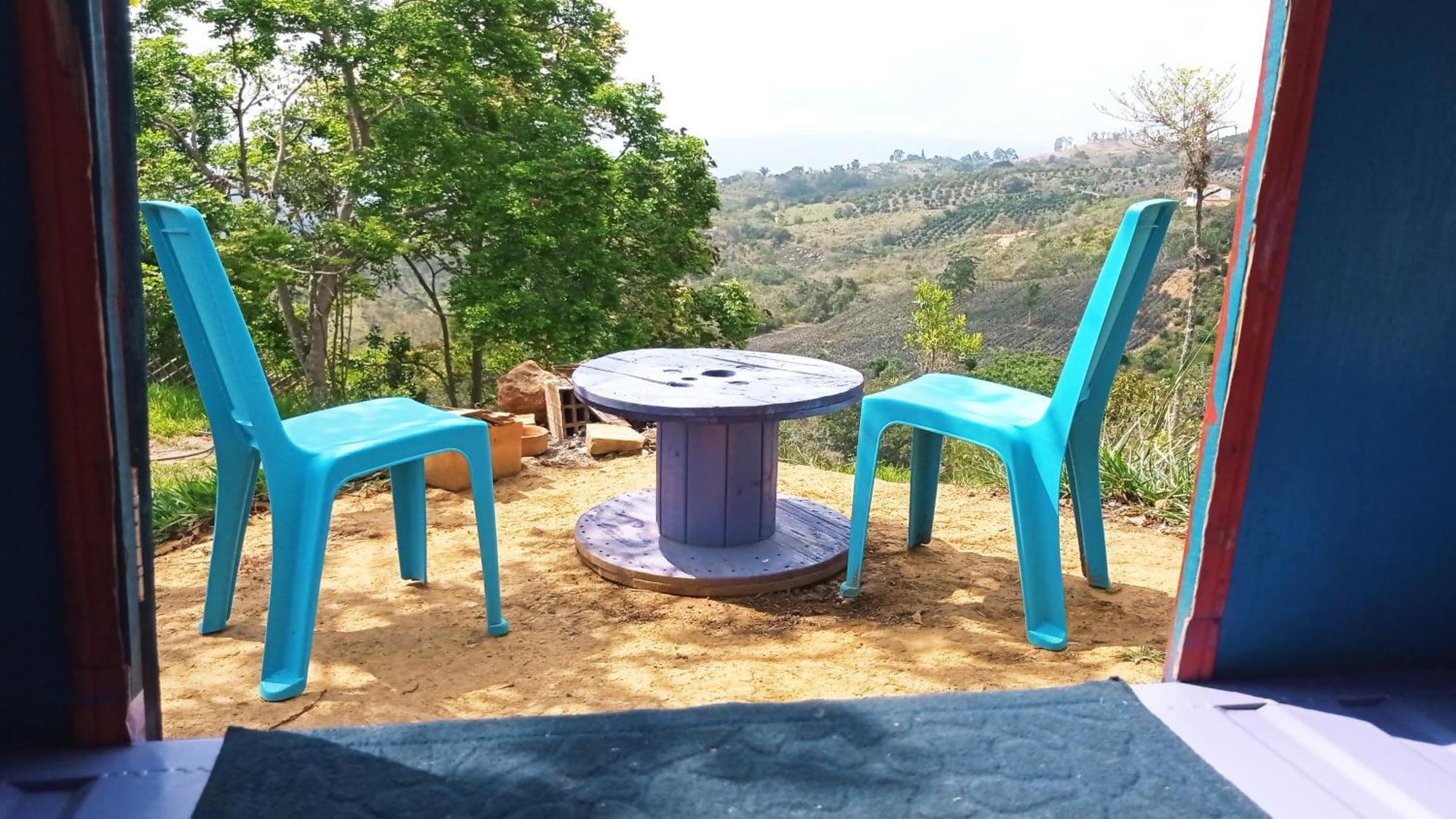La Pacha Hostel Barichara Ruang foto