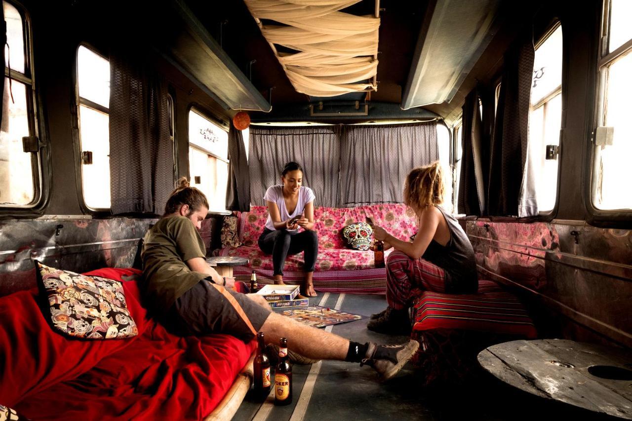 La Pacha Hostel Barichara Bagian luar foto